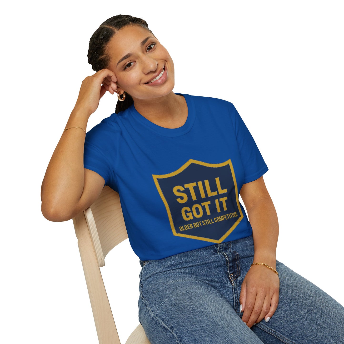Still Got It Shield T-Shirt | Vintage Badge Graphic