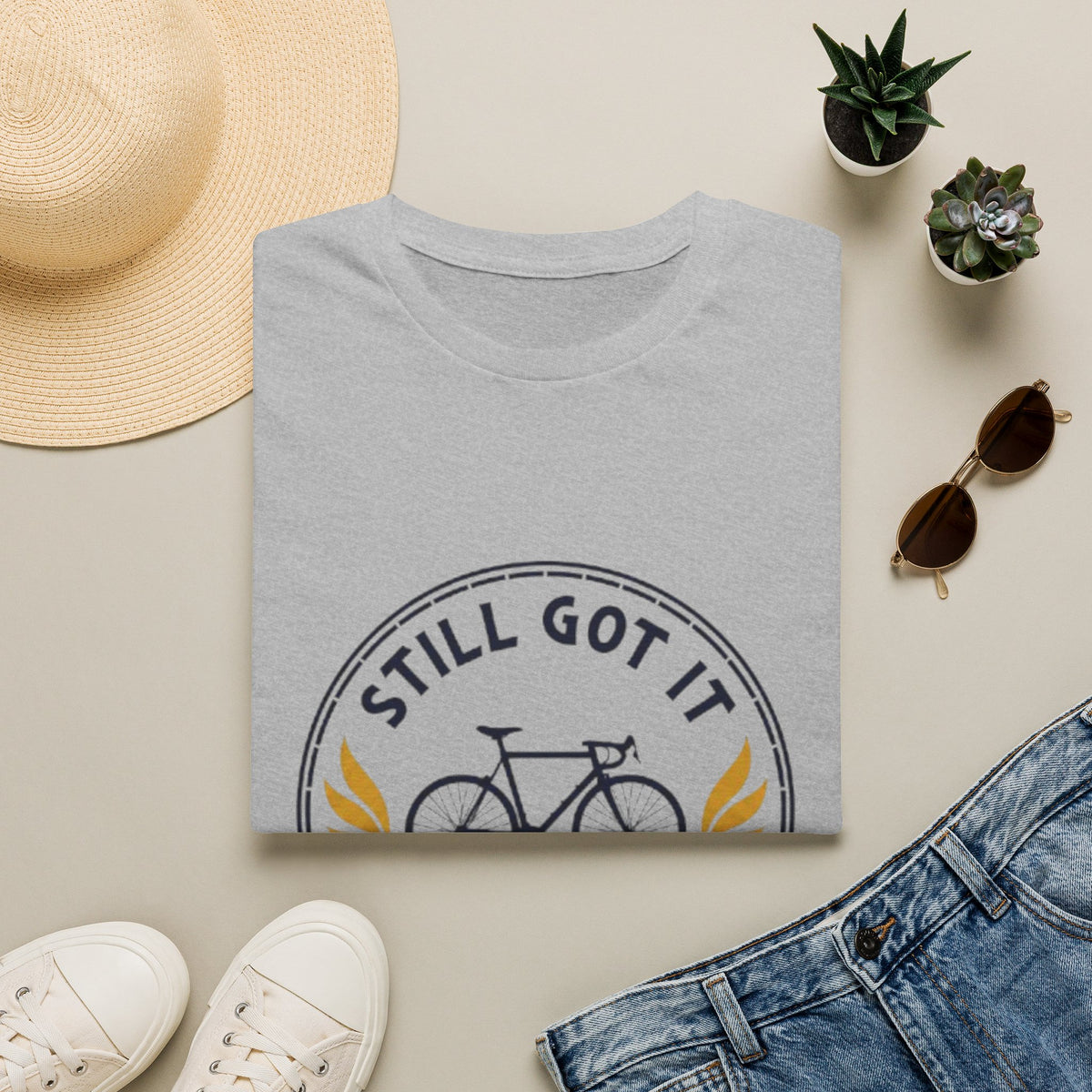 Still Got It Cycling Club T-Shirt — Vintage Bicycle Badge Tee