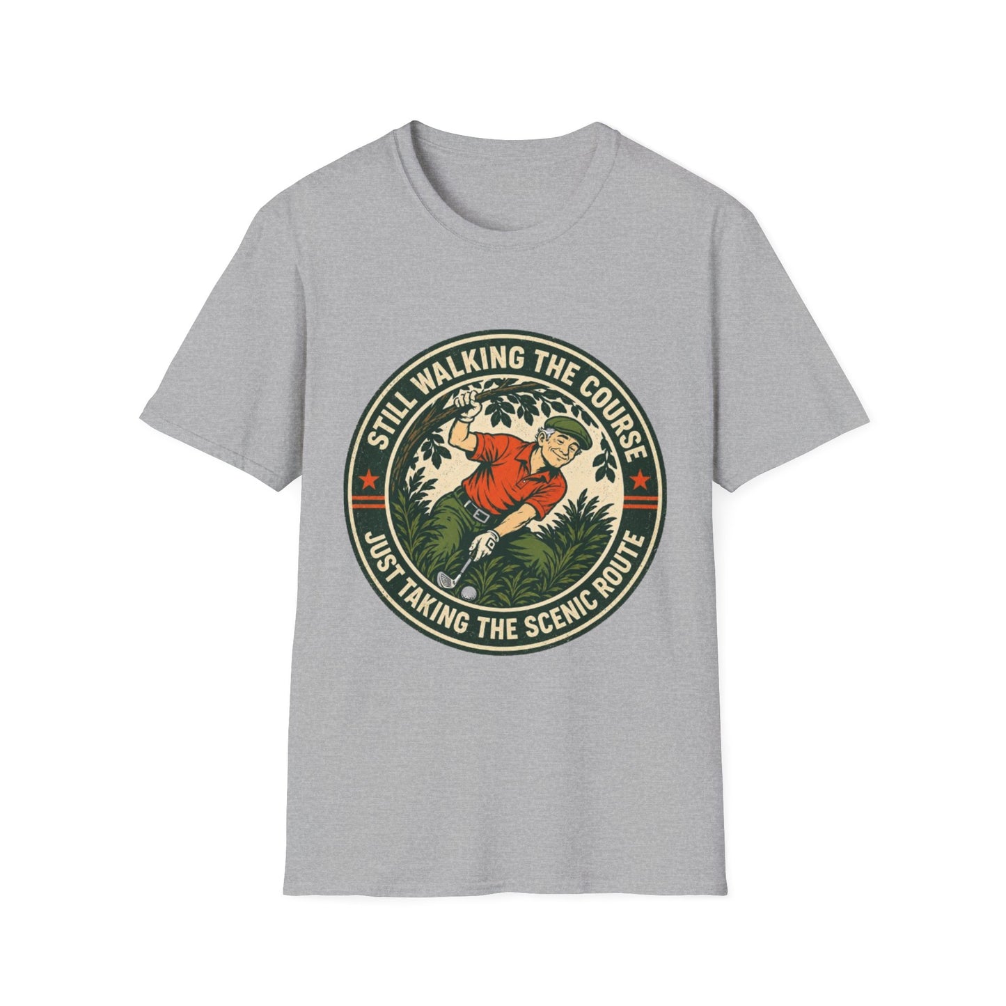 "Still Walking the Course" Golf T-Shirt