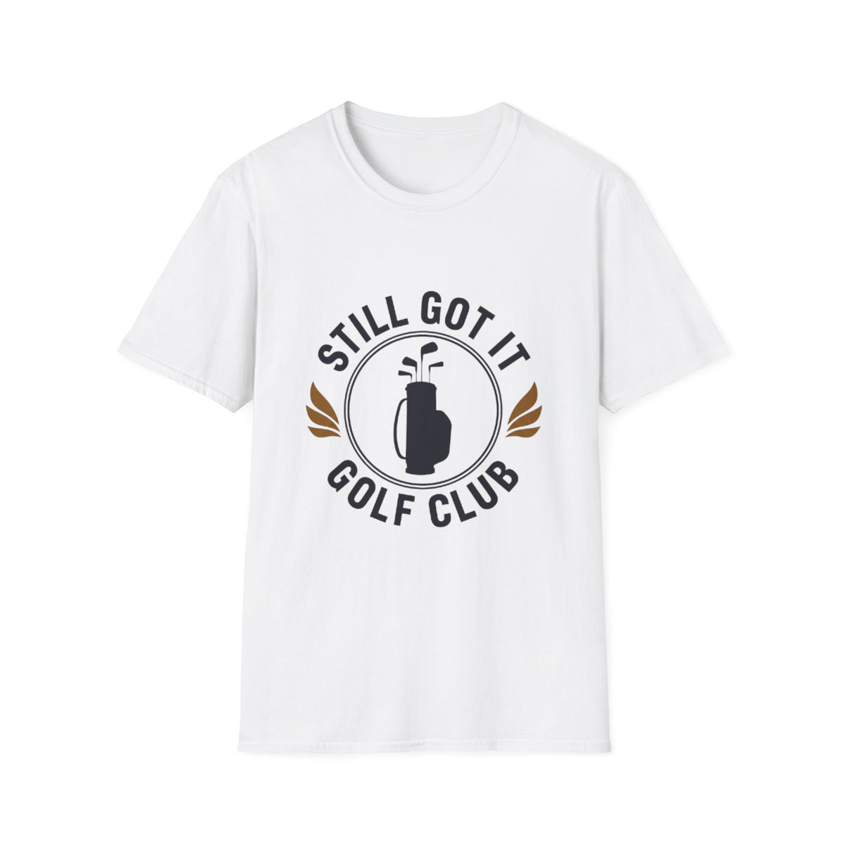 Still Got It Golf Badge Tee | Light Blue, White & Natural