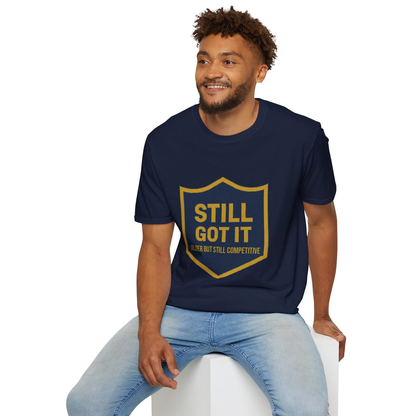 Still Got It Shield T-Shirt | Vintage Badge Graphic