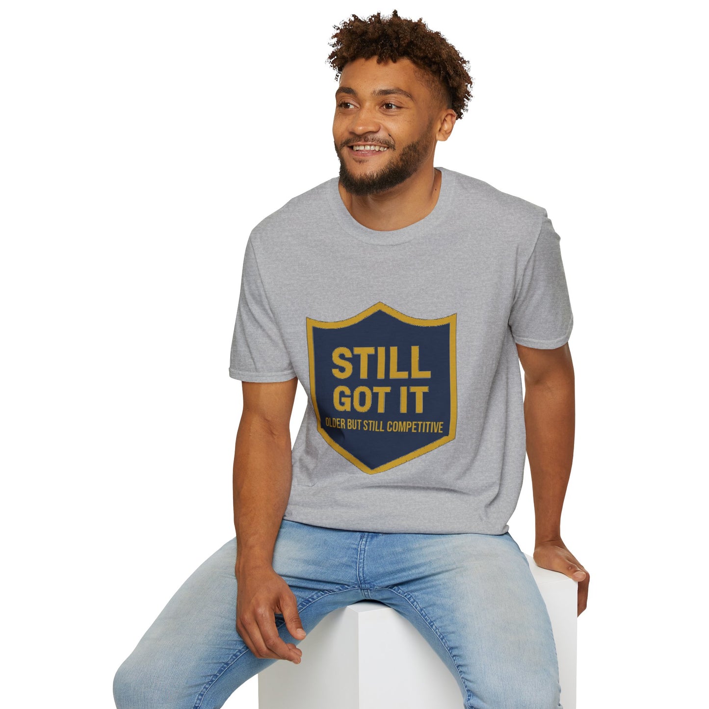 Still Got It Shield T-Shirt | Vintage Badge Graphic
