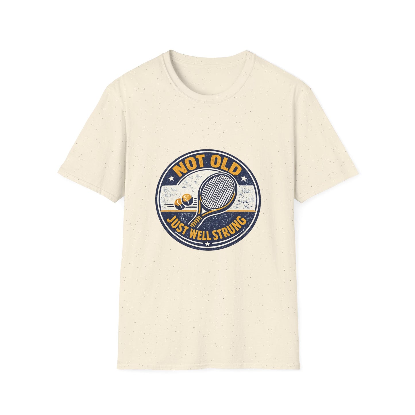 Not Old Just Well Strung Tennis Graphic Tee