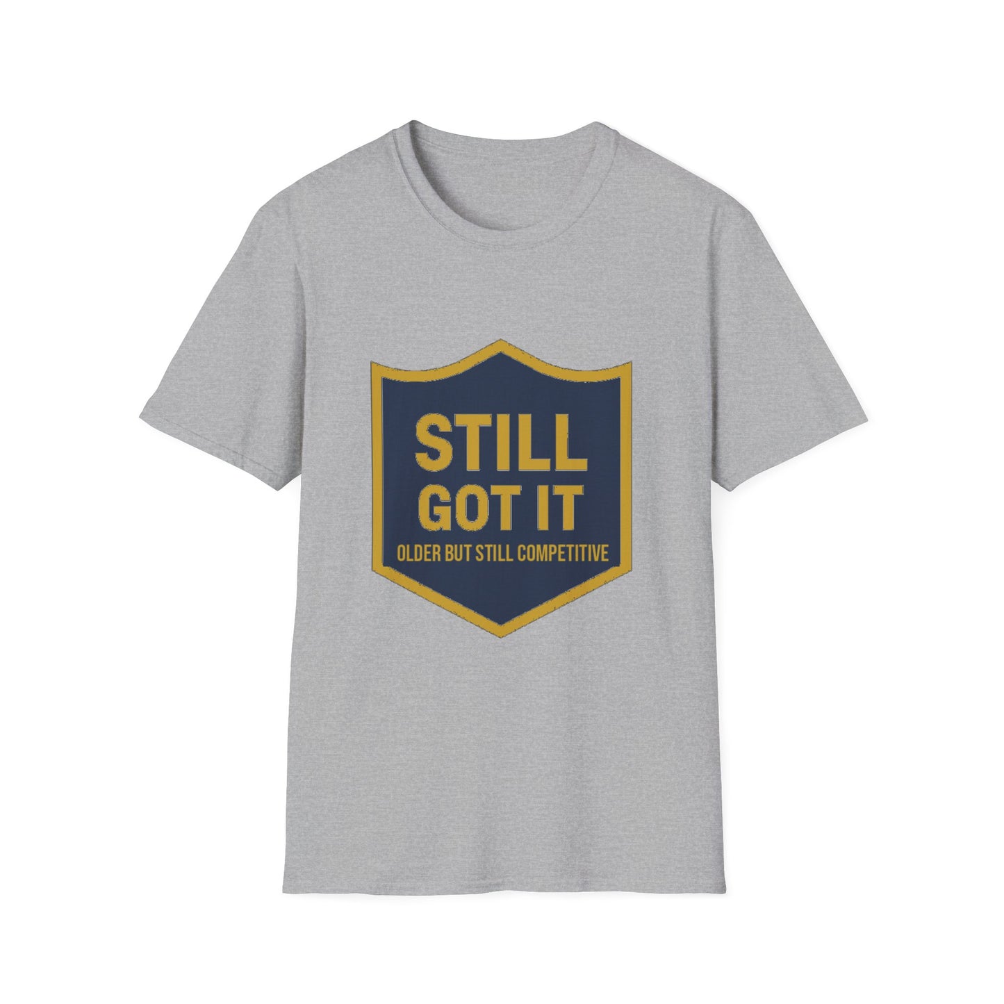 Still Got It Shield T-Shirt | Vintage Badge Graphic