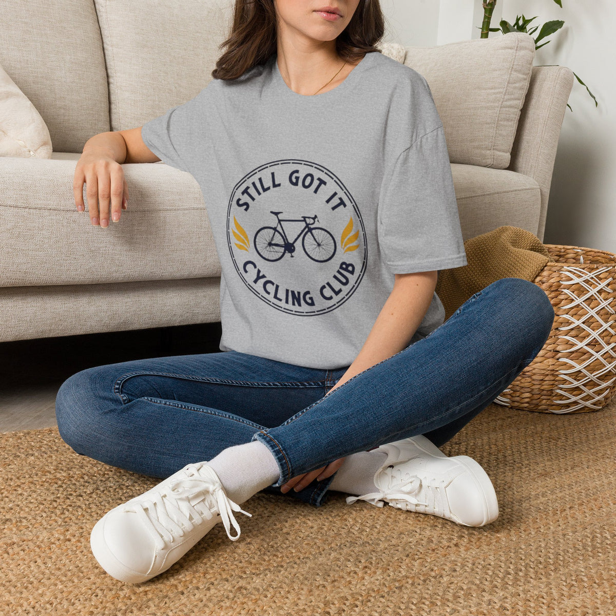 Still Got It Cycling Club T-Shirt — Vintage Bicycle Badge Tee