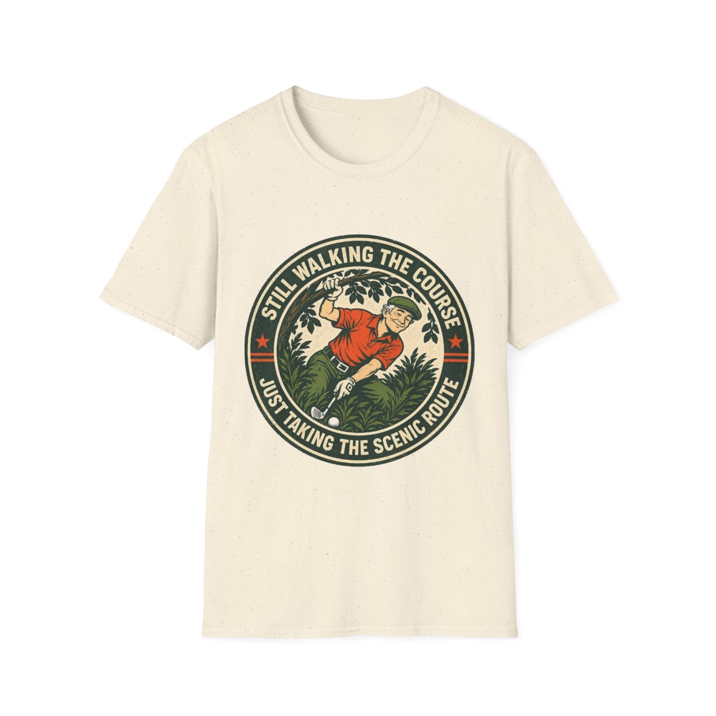 "Still Walking the Course" Golf T-Shirt