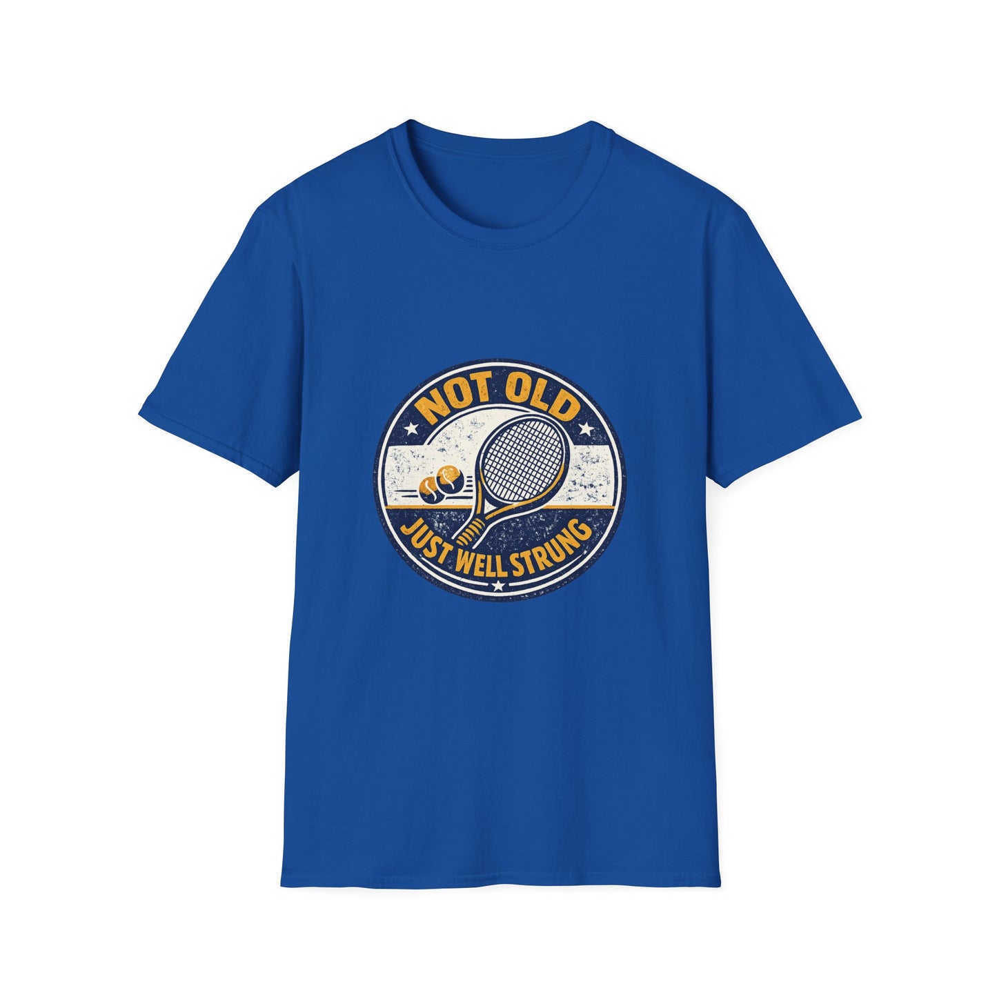 Not Old Just Well Strung Tennis Graphic Tee